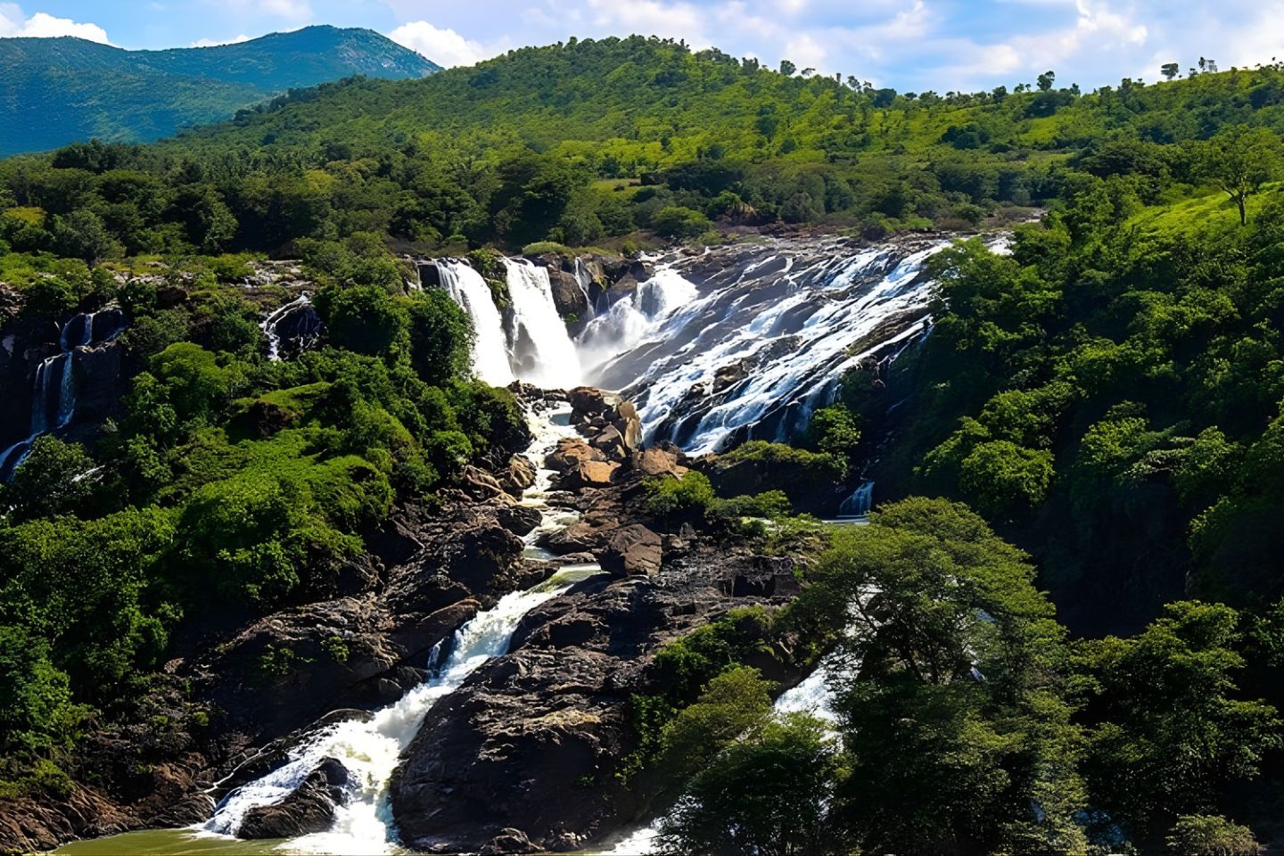 Shivanasamudra Falls